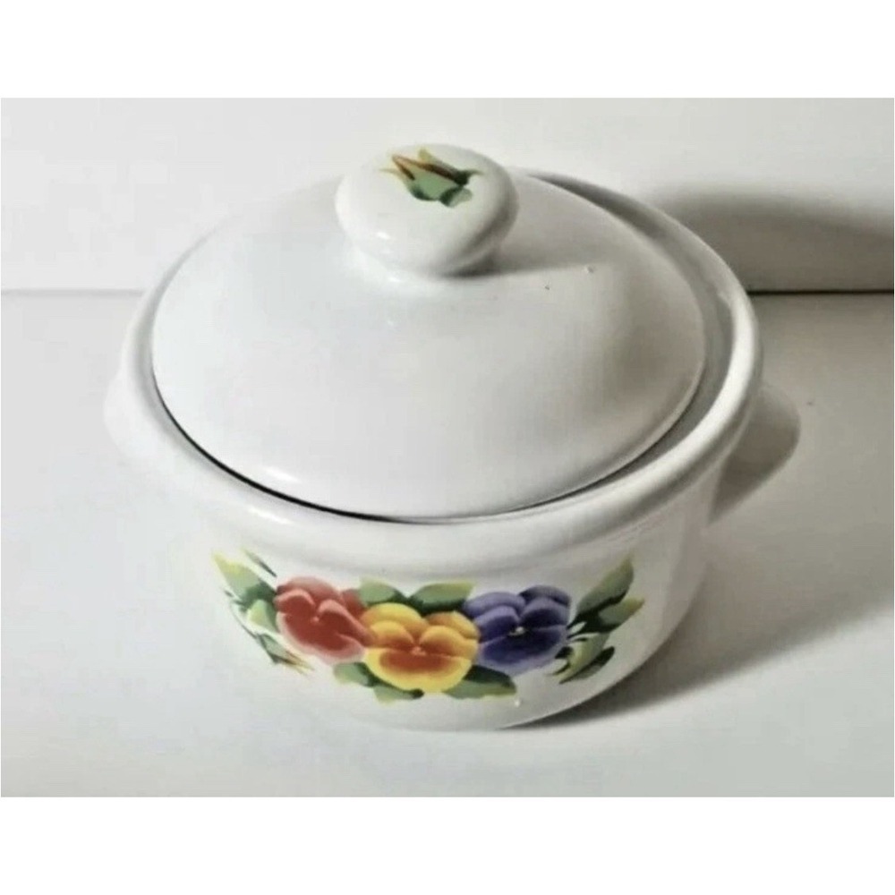 Summer Blush Individual Casserole + Lid Corning Corelle Coordinates Jay Imports